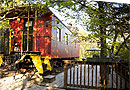 Livingston Junction Cabooses and Depot