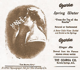 Ozarka Water ad